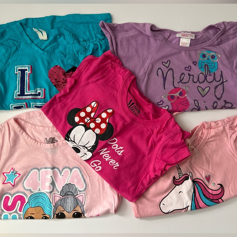 Girls T-shirts bundle